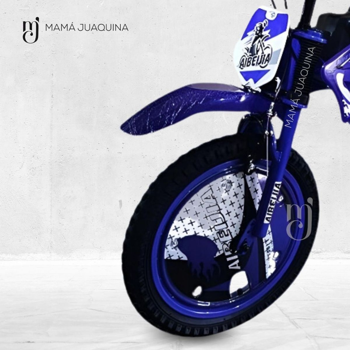 VELOX - Bicicleta para Niños Aro 16 «MOTO CROSS» Blue