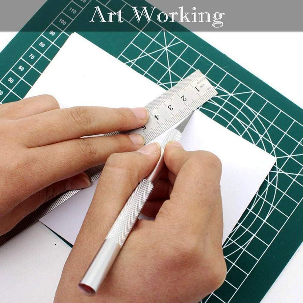 GENERICO - Cutter Bisturi Con 2 Repuestos de Precision Craft Knife