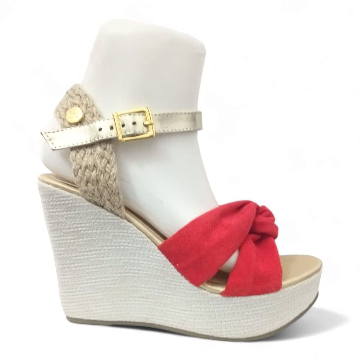 GENERICO - Sandalia Mujer Nueva Aventura Color Rojo