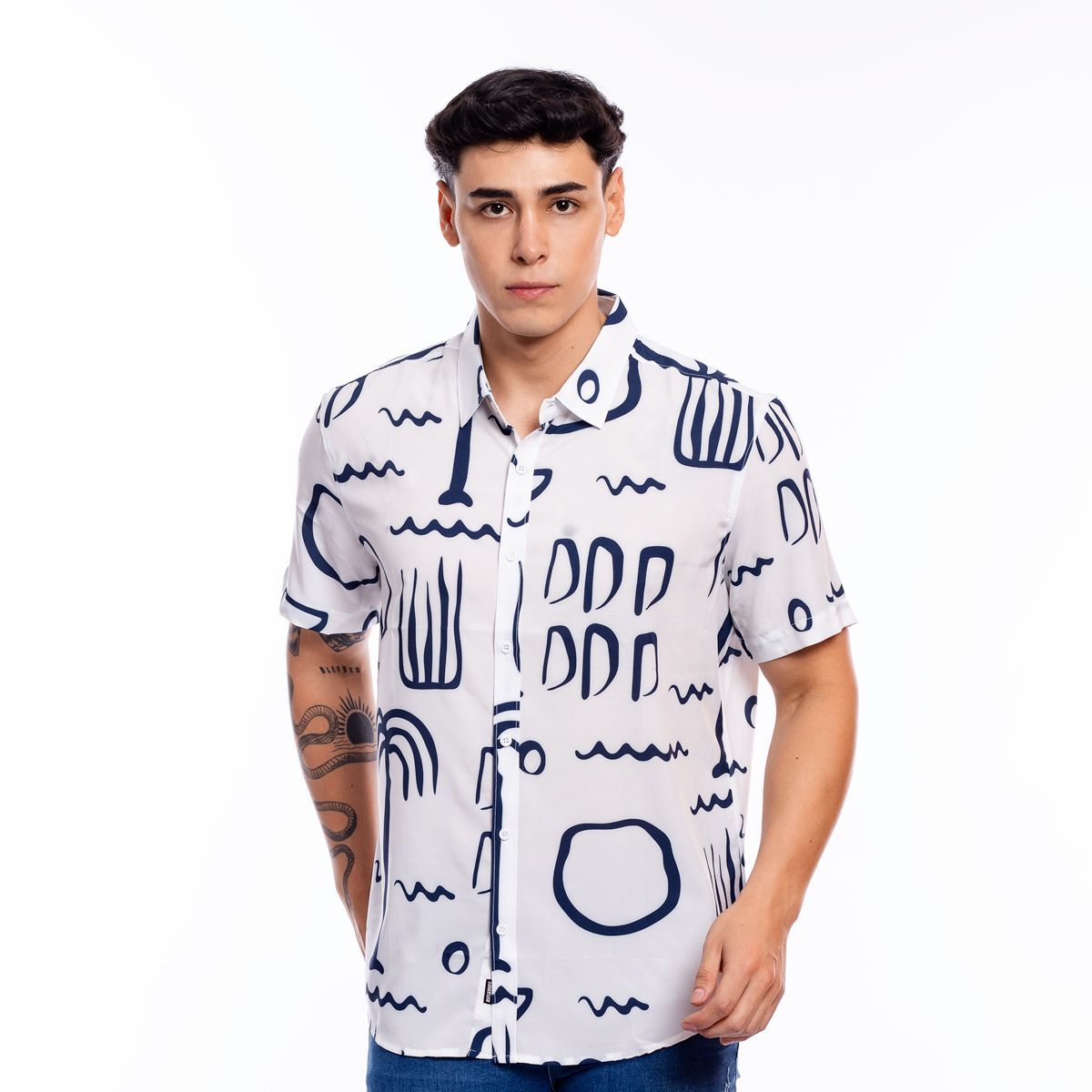 RIFF&RAFF - Camisa Manga Corta Gertih RIFF&RAFF