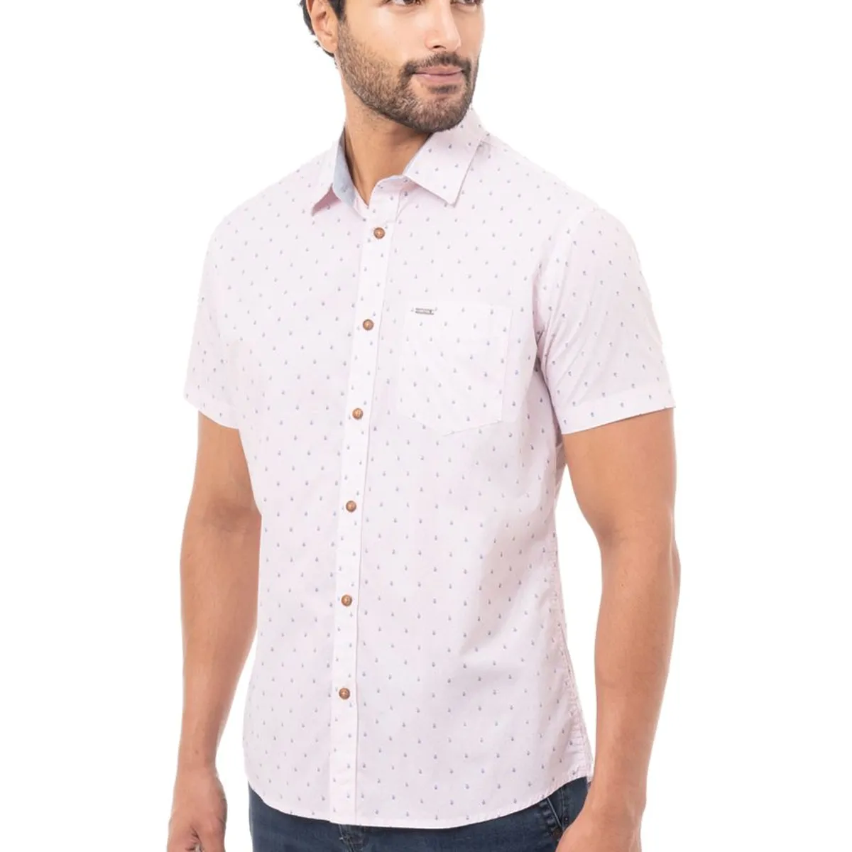 NORTON - Camisa Popelina Hombre Luis 0017 Mc Norton