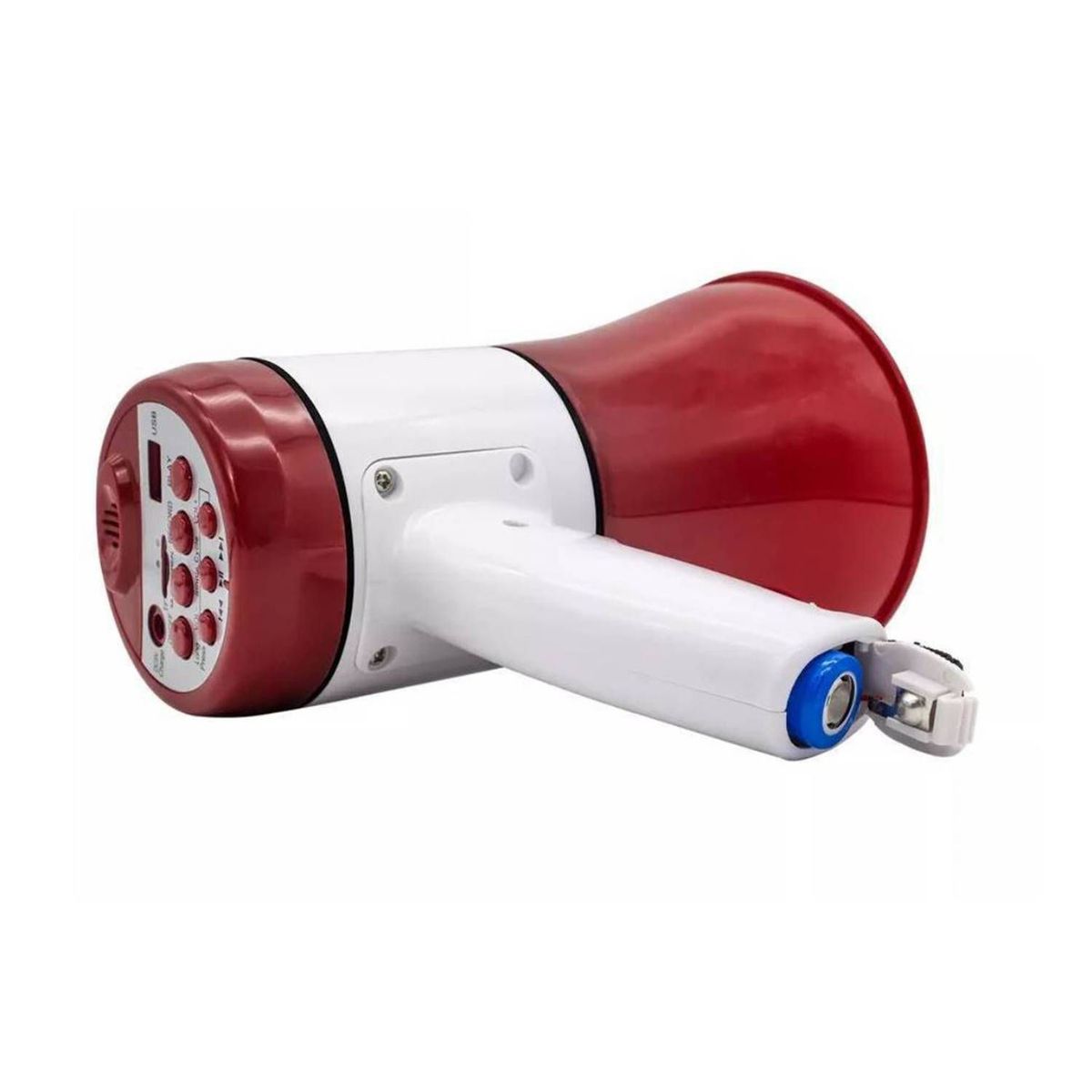 GENERICO - Megáfono 35W Recargable Sirena Grabación 240 Segundos