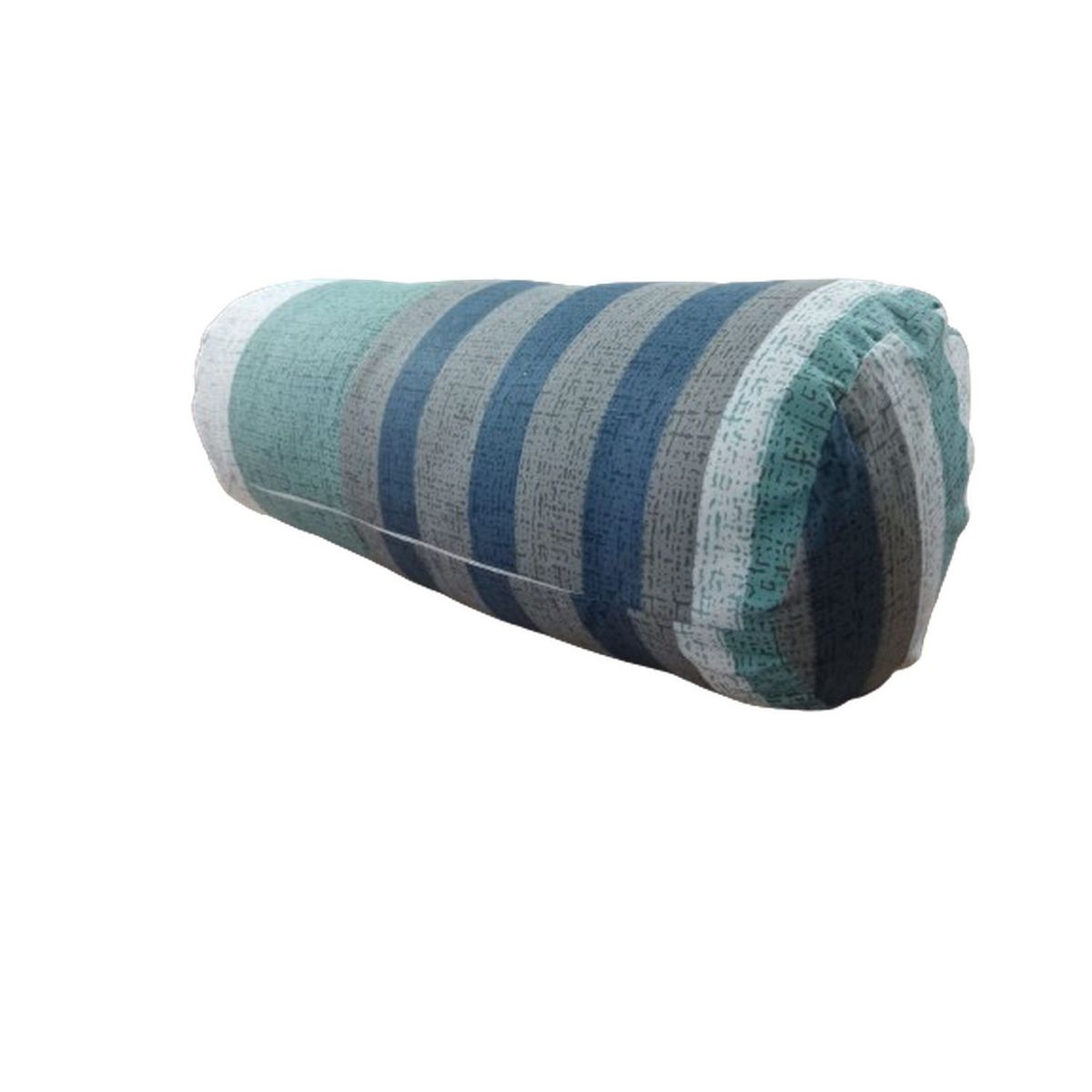 MEDANO - Cojín Cilíndrico Médano Rulo Listado Océano