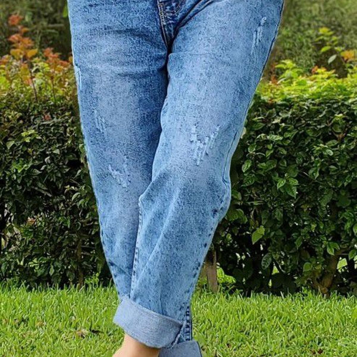 GENERICO - JEAN BOYFRIEND - AZUL-MUJER