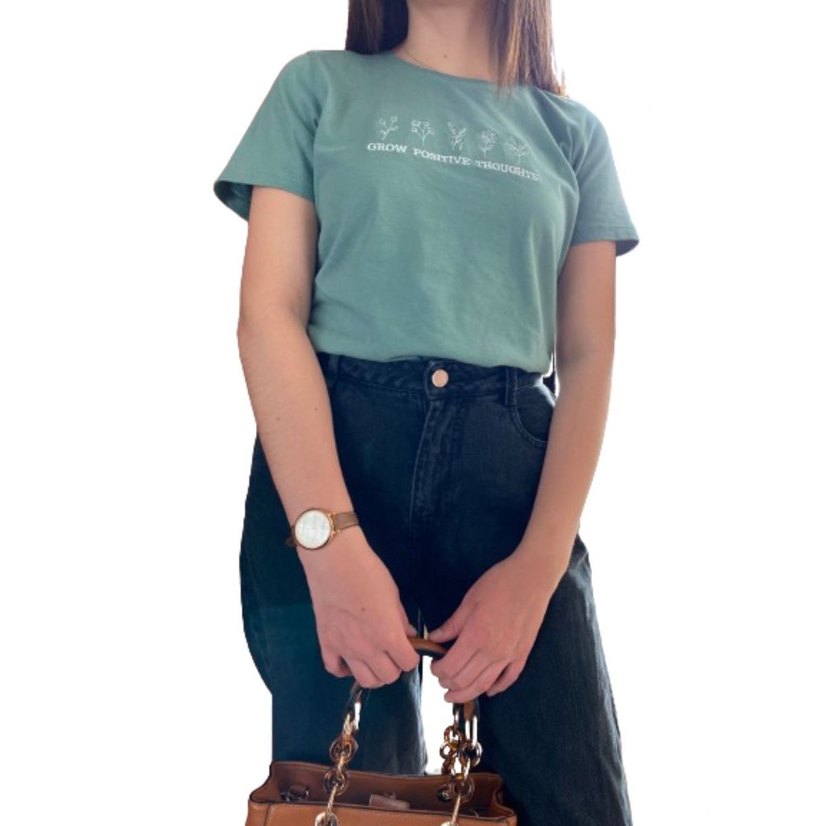 GENERICO - POLO VERDE BORDADO - POLO BÁSICO DE ALGODÓN