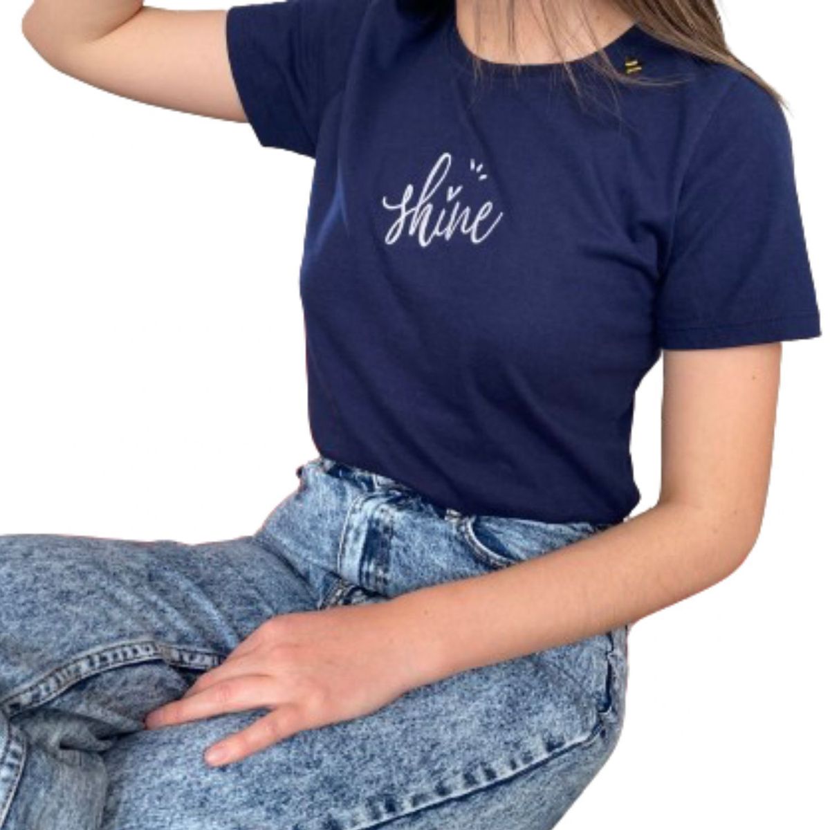 GENERICO - POLO AZUL BORDADO - POLO BÁSICO DE ALGODÓN