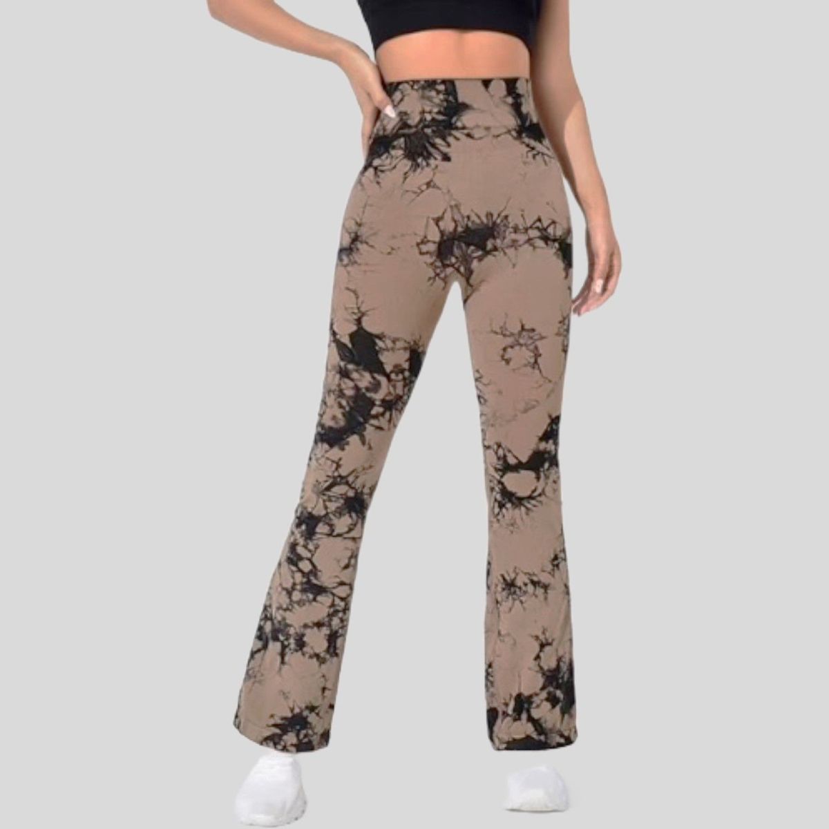 GENERICO - Pantalon de gimnasio con cintura alta y push up