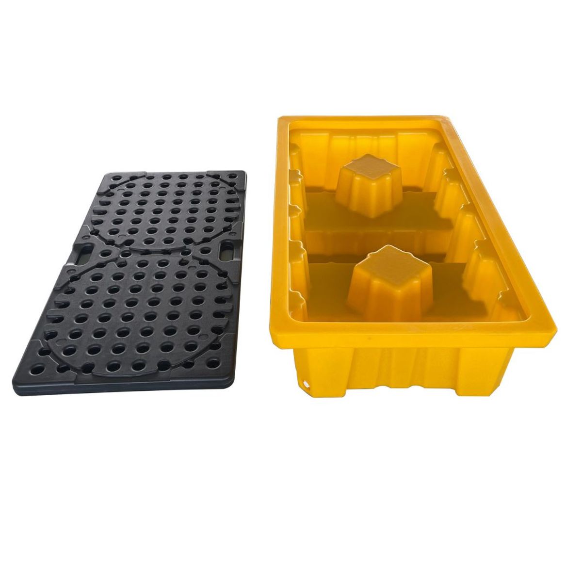 GENERICO - Pallet anti-derrame para 2 cilindros