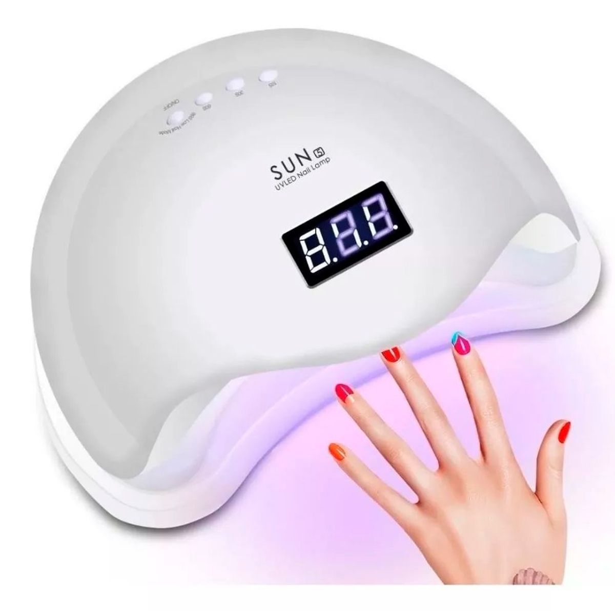 GENERICO - Lampara Led Uv Profesional Secadora Uñas 48w Manicure