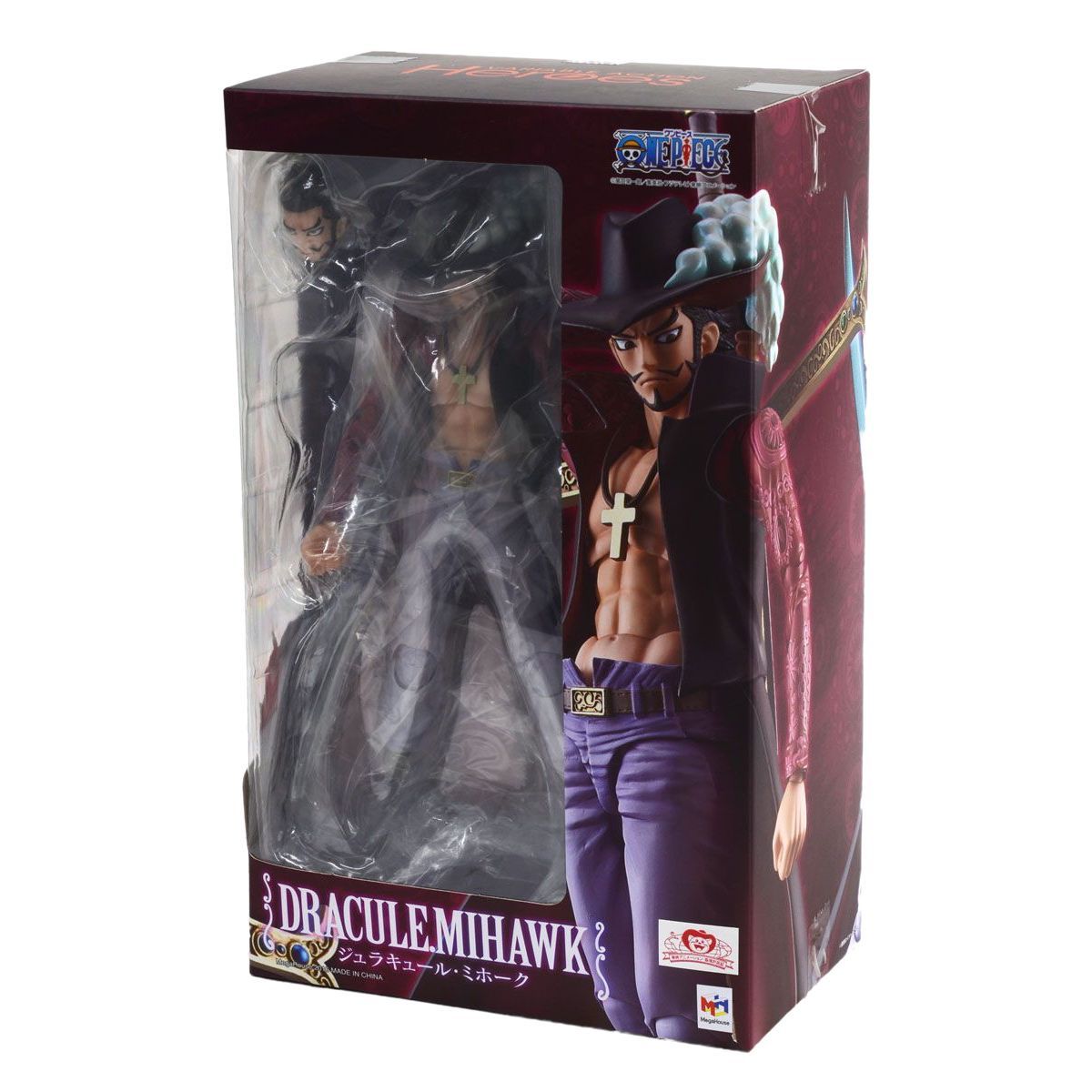MEGAHOUSE - Figura One Piece Variable Action Heroes Dracule Mihawk