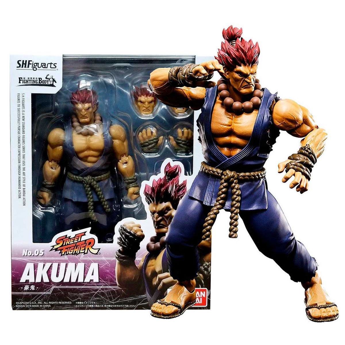 BANDAI - Figura Gouki Street Fighter SH Figuarts Akuma