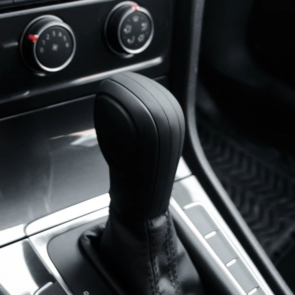 GENERICO - Funda para palanca automática con botón adelante negro