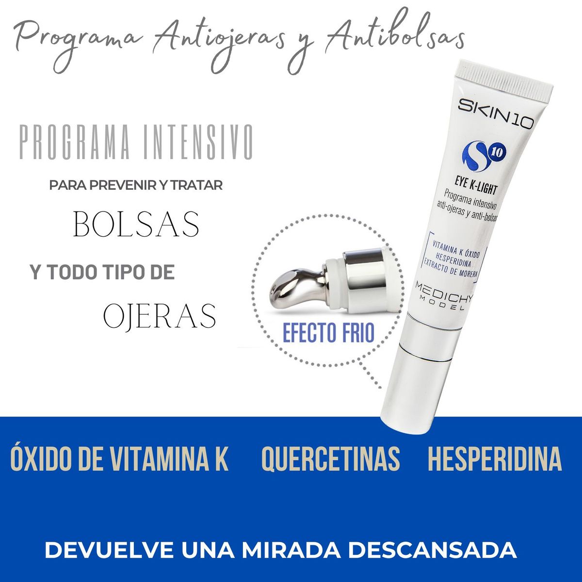 SKIN10 - Eye K-Light Programa Anti-Ojeras SKIN10 10 ml