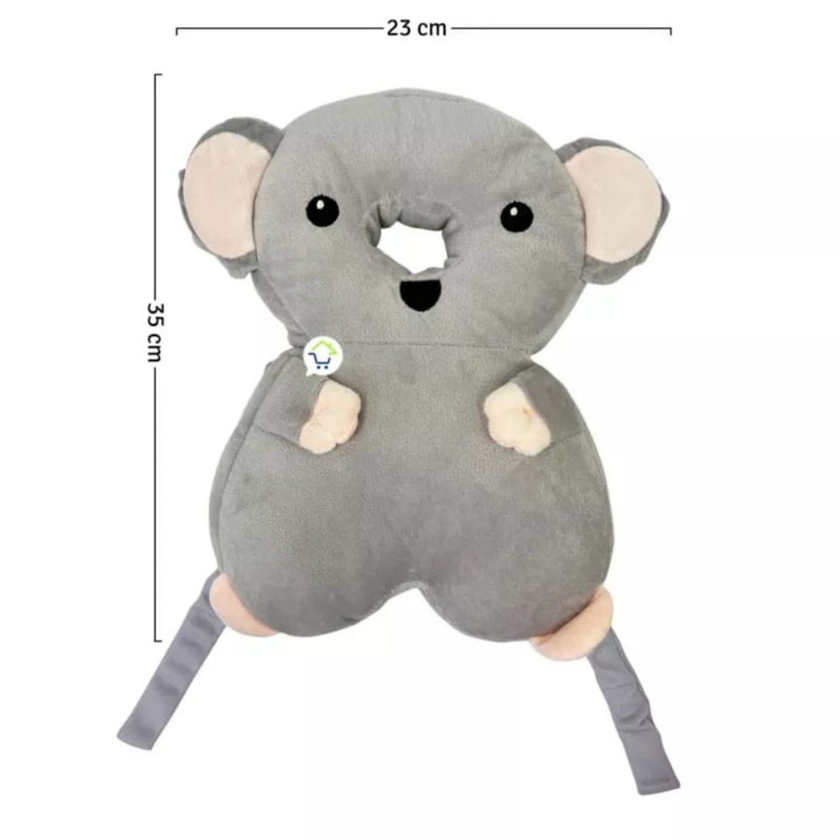 GENERICO - Mochila de Proteccion para Bebe Cabeza Espalda Raton