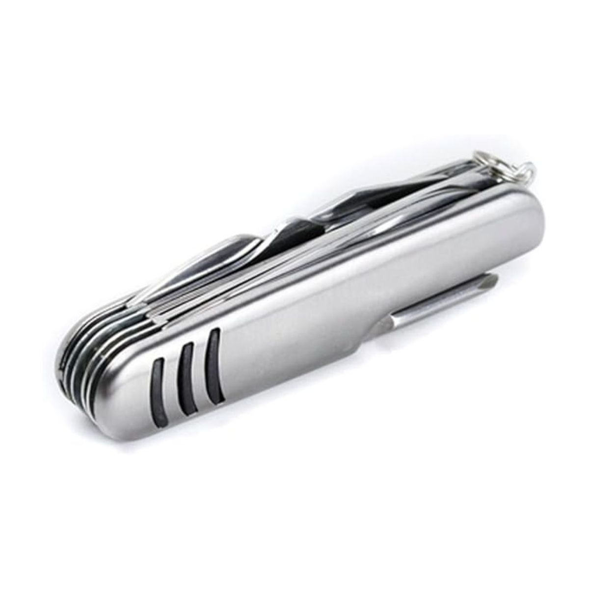 GENERICO - Herramienta de bolsillo multifunción de acero inoxidable