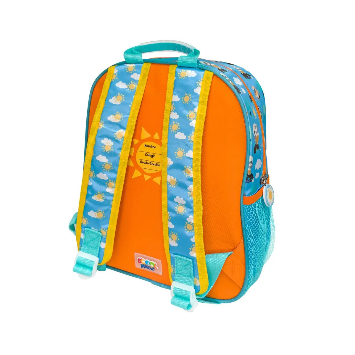 SCOOL - MOCHILA SCOOL KIDS A4 MADAGASCAR BABY