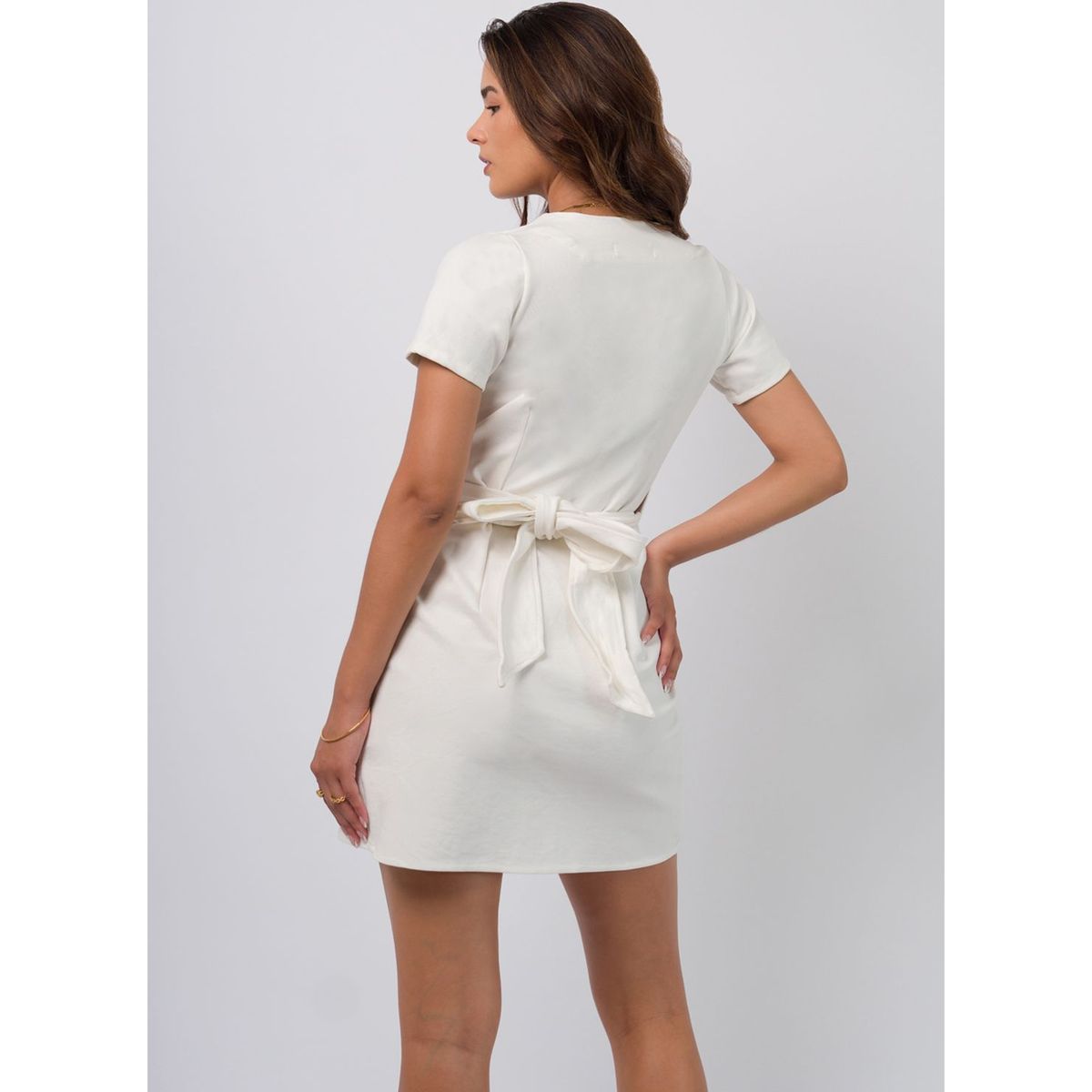 DOLCATTA - Vestido Alessandra - Ivory Color - Dolcatta