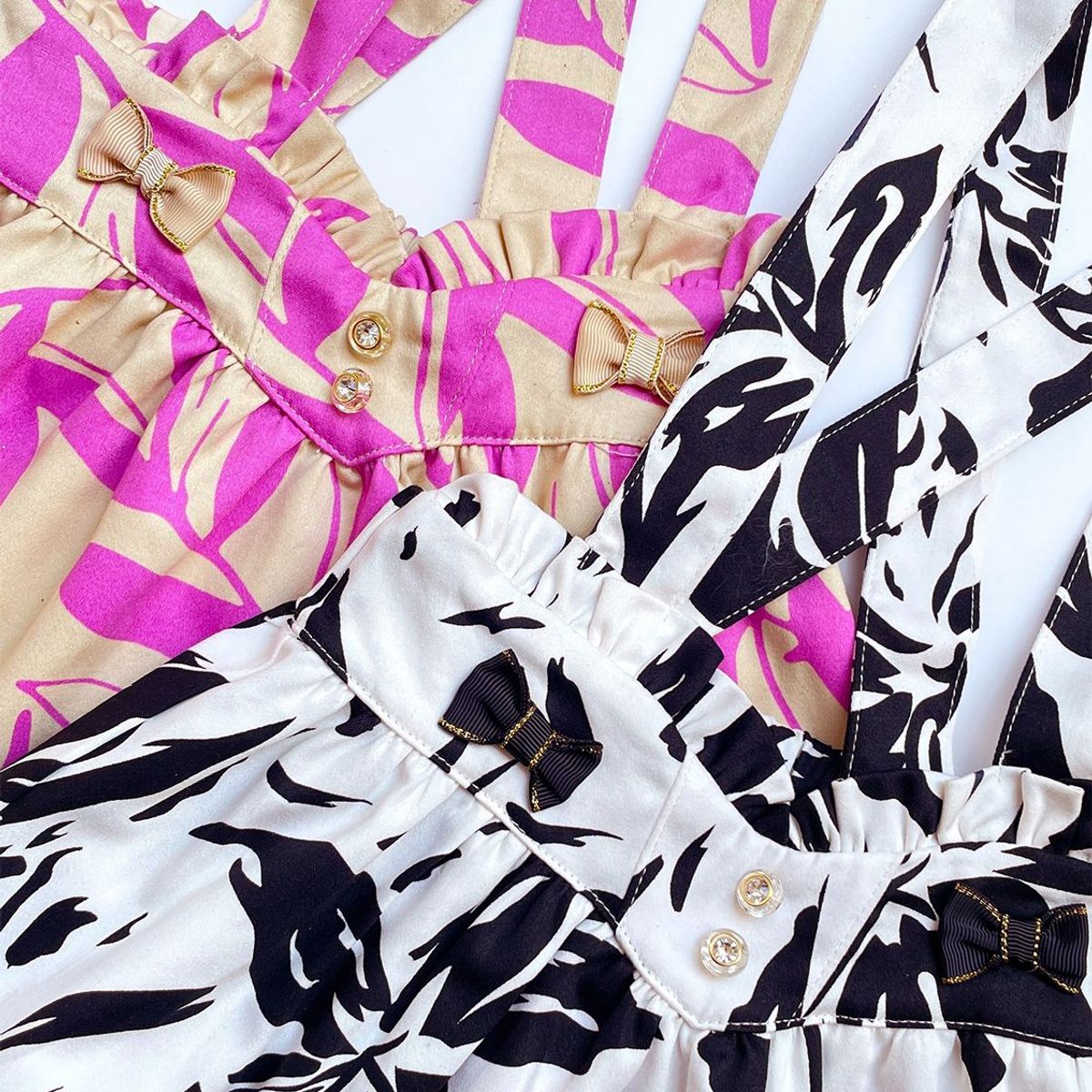 KIDS MASHMELO - Jumper para Niña con Pretina de Corazón y Volante Kids Mashmelo”