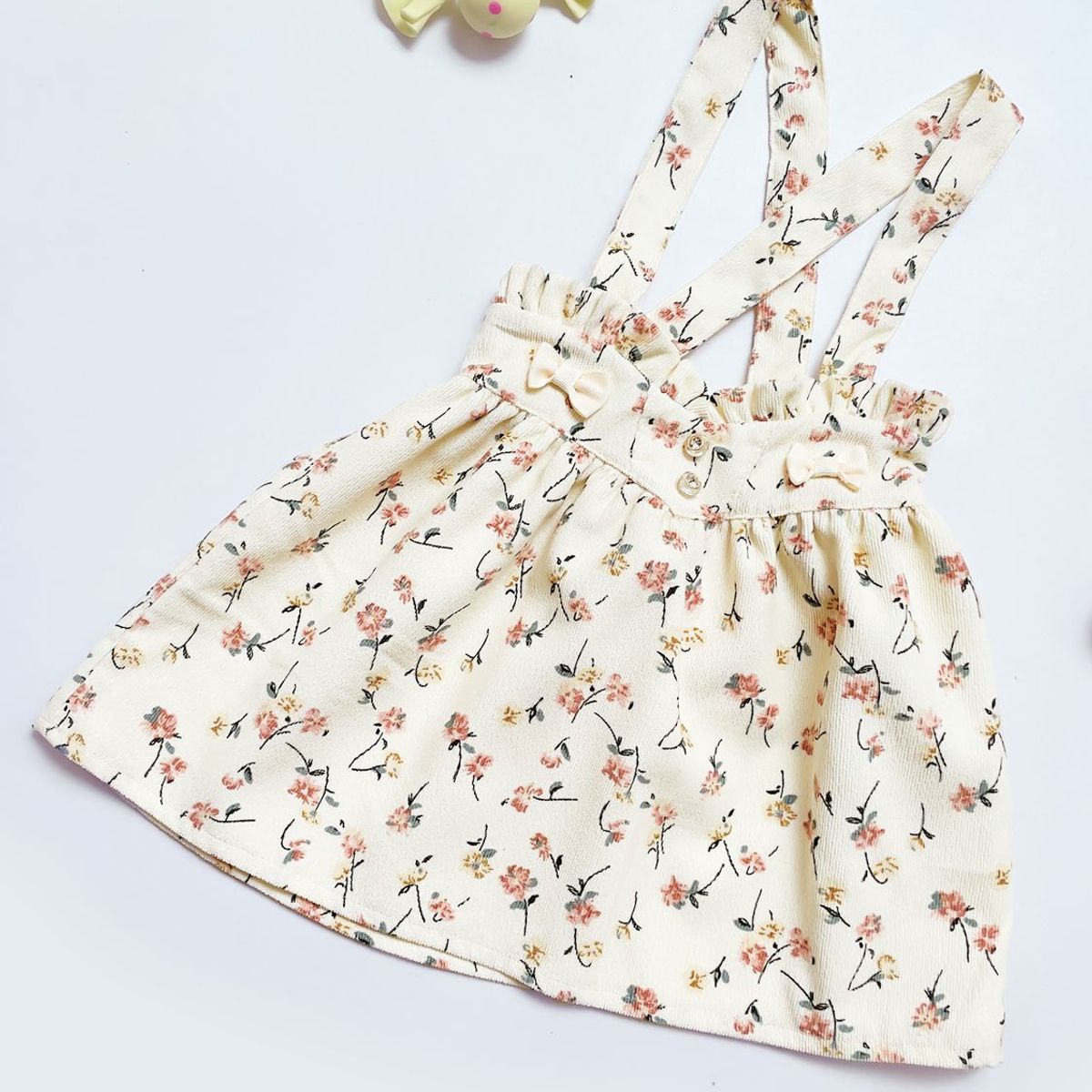 KIDS MASHMELO - Jumper para Niña con Pretina de Corazón y Volante Kids Mashmelo”