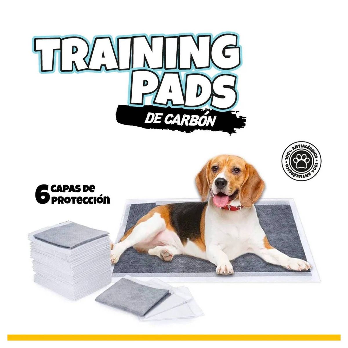 GENERICO - Pañales Piso Absorbentes Desechables Carbon L 30Unidades