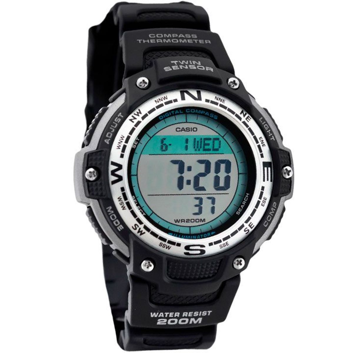 CASIO - Reloj Casio Twin Sensor SGW-100-1V