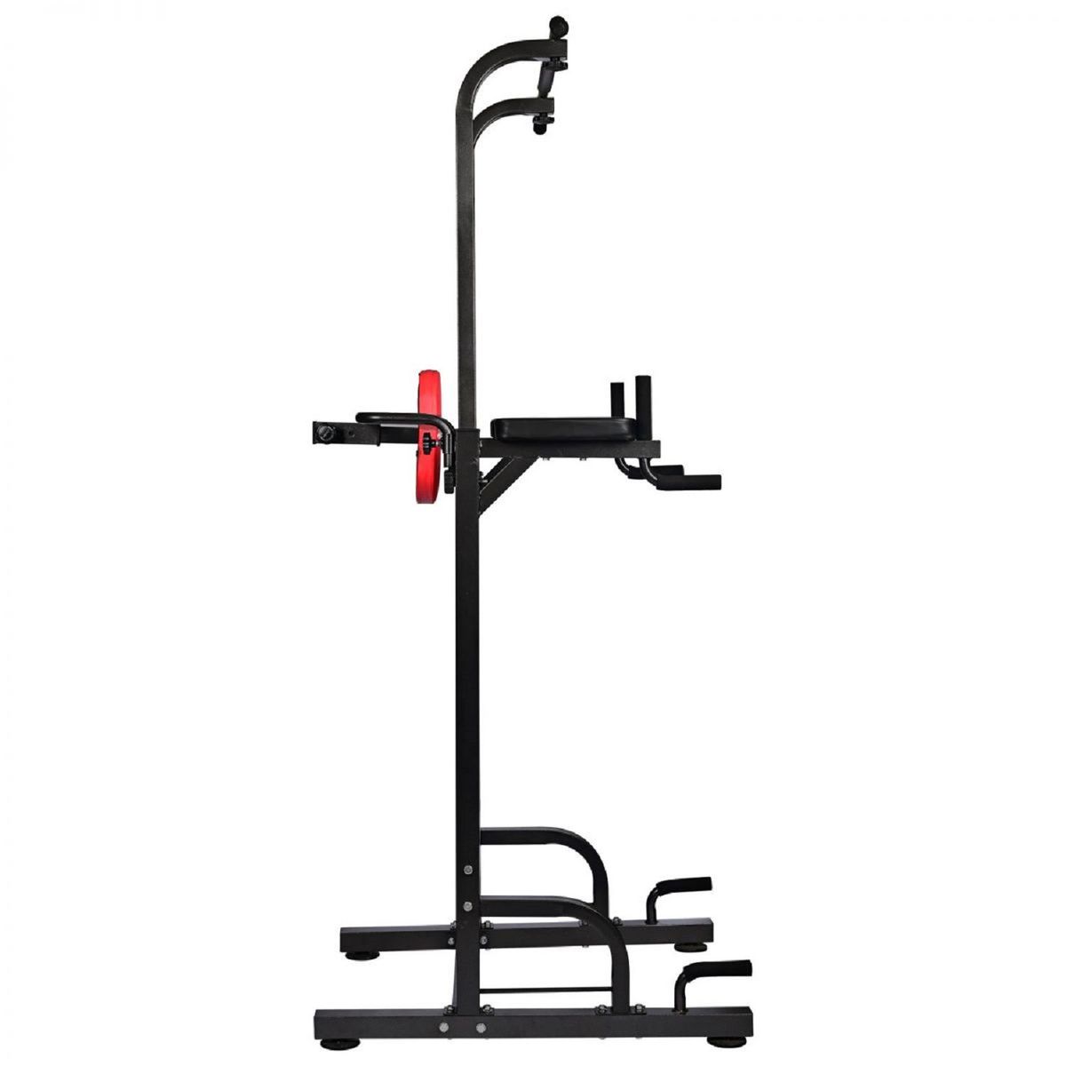 ULTIMATE FITNESS - Máquina Estación Dominadas Torre Multifunción Elite