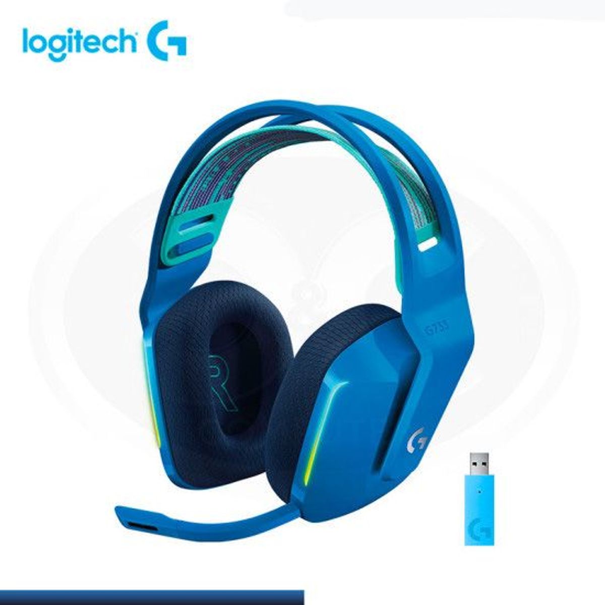 LOGITECH - AUDIFONO CMICROF LOGITECH G733 LIGHTSPEED BLUE