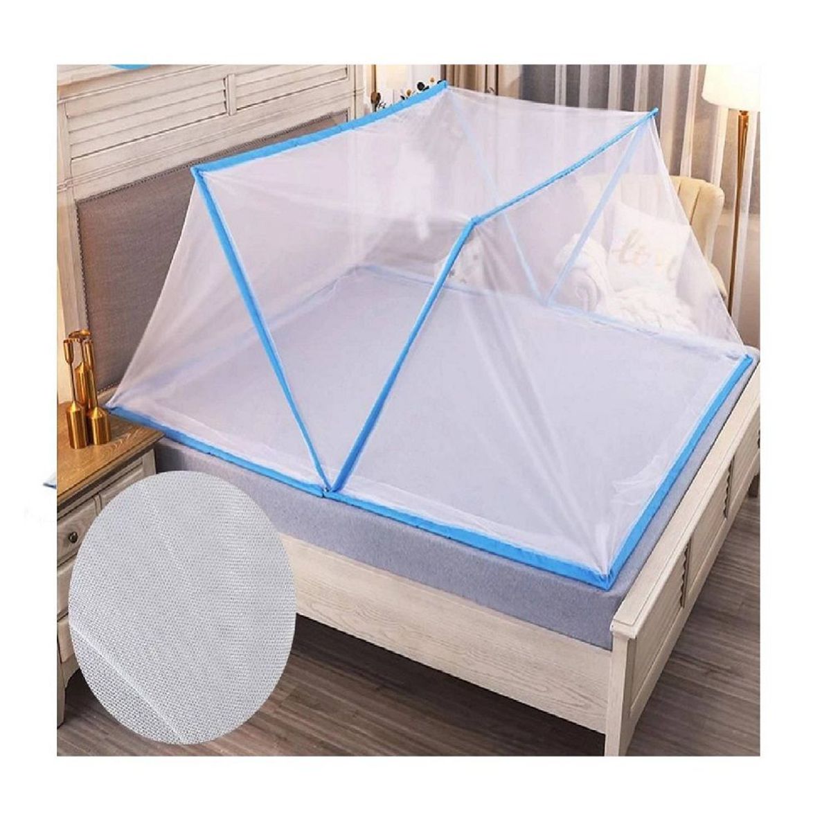 OTTOWARE - MOSQUITERO PLEGABLE PARA CAMA DE 2 PLAZAS