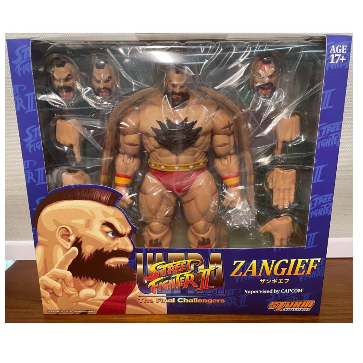 STREET FIGHTER - Figura de Zangief Street Fighter 2 Storm Collectibles