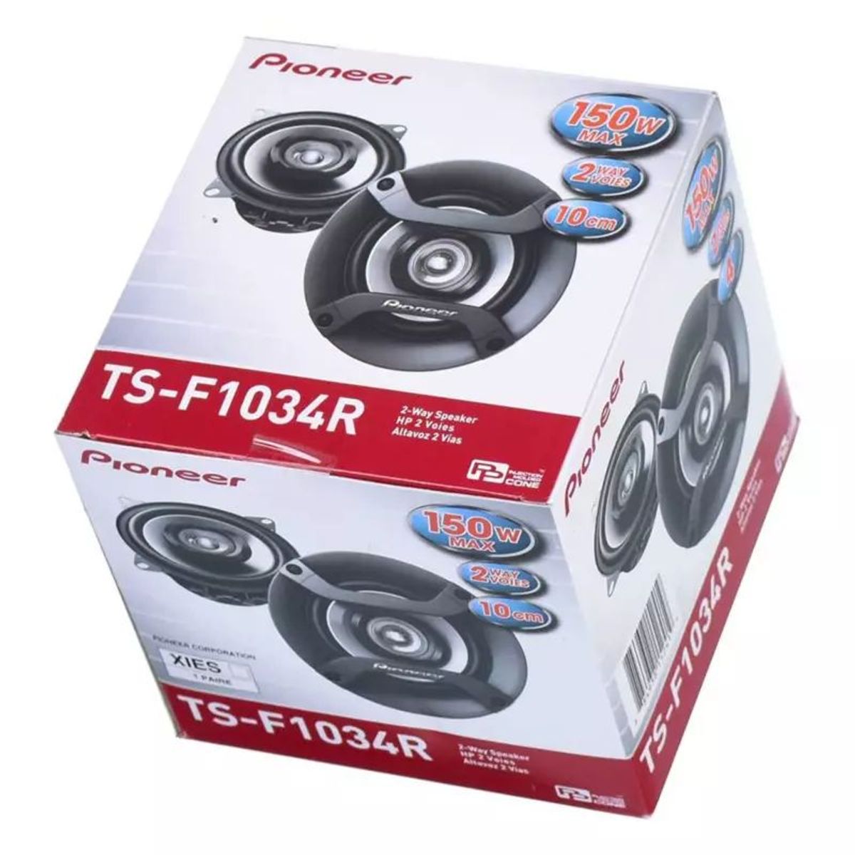 GENERICO - Parlante Pioneer 4pulg 150w Ts-f1034r