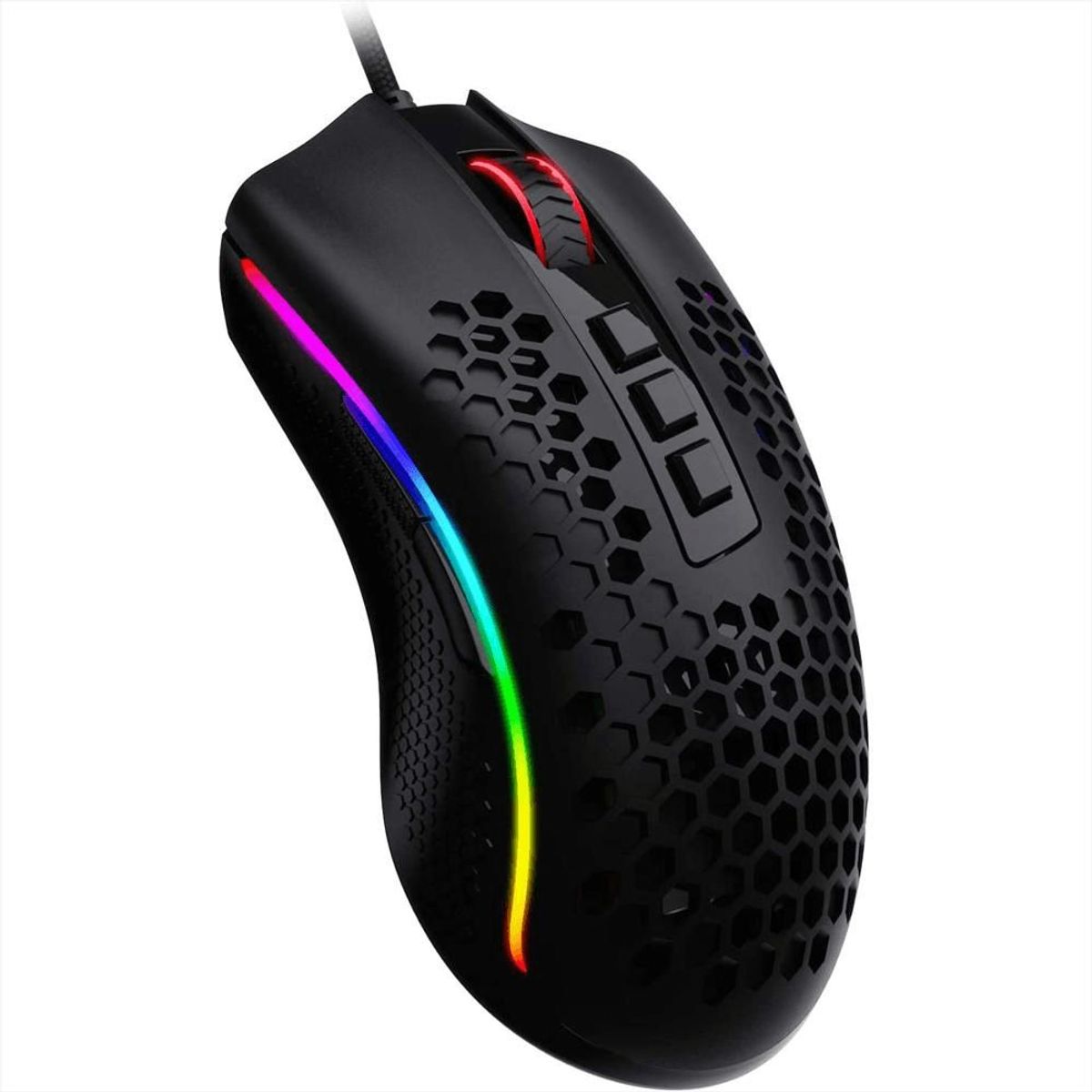 REDRAGON - MOUSE GAMER REDRAGON DPI 16000 STORM ELITE M988-RGB NEGRO