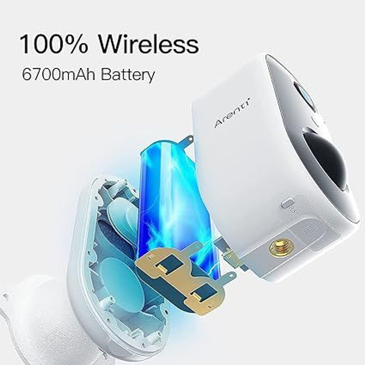 IMILAB - IMILAB Cámara de Seguridad Inalámbrica para Exteriores EC4 sin GatewayHub