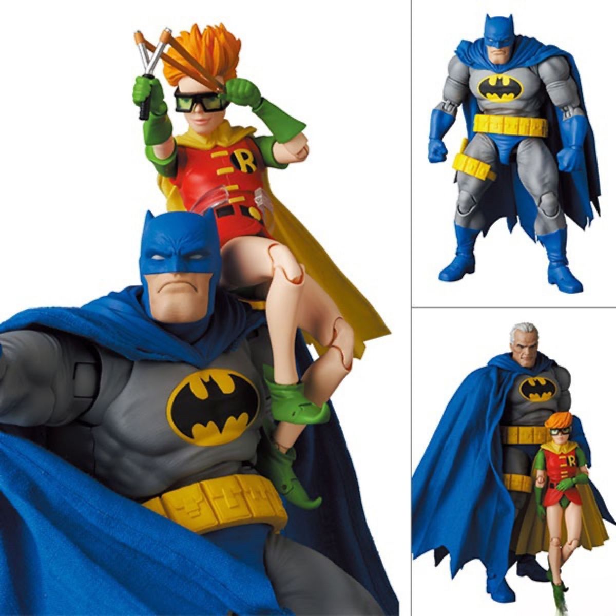 MARVEL - Figura The Dark Knight Returns MAFEX 139 Batman & Robin