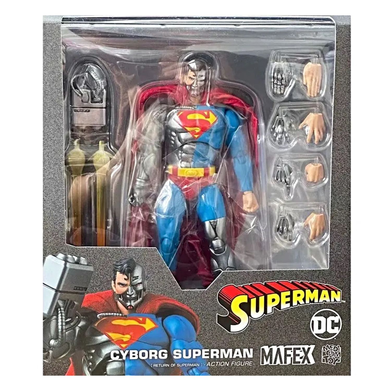 アメコミ MAFEX No.164 CYBORG SUPERMAN RETURN OF j 楽天市場】MAFEX マフェックス No.164 CYBORG SUPERMAN サイボーグ