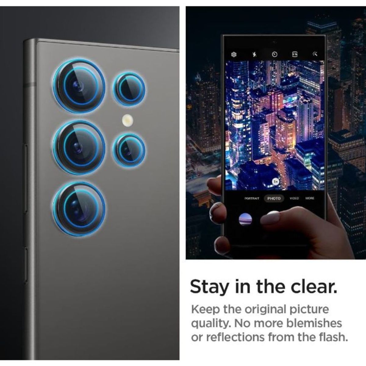 SPIGEN - VIDRIO TEMPLADO CAMARA SPIGEN SAMSUNG S24 ULTRA 2UN