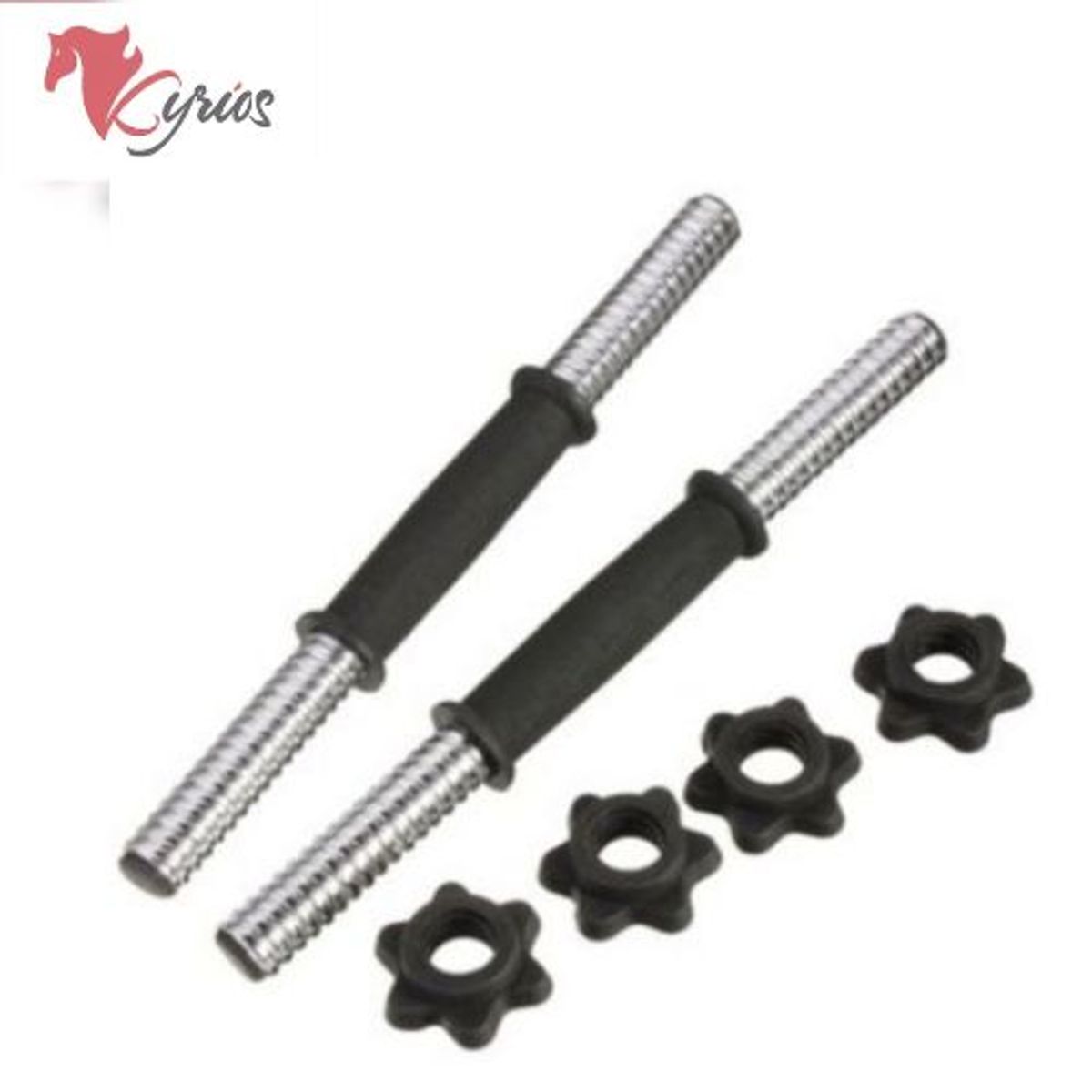 NO LOGO - Par De Manubrios De PVC Con Seguros