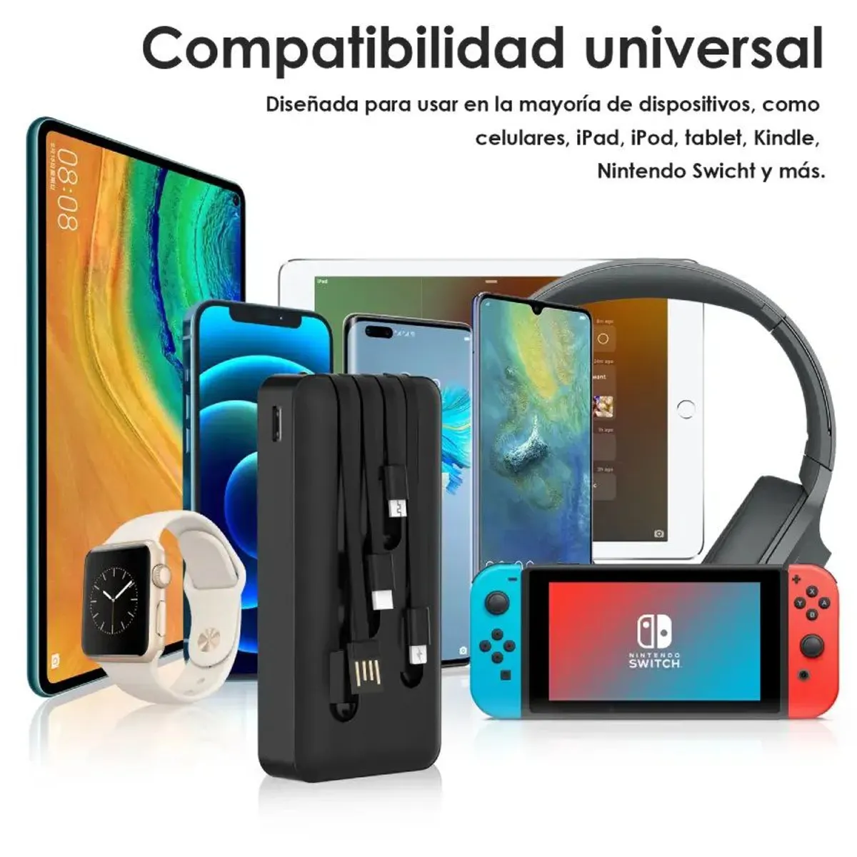 GENERICO - 1Hora Power Bank 20000mAh GAR159 Multiples Salidas