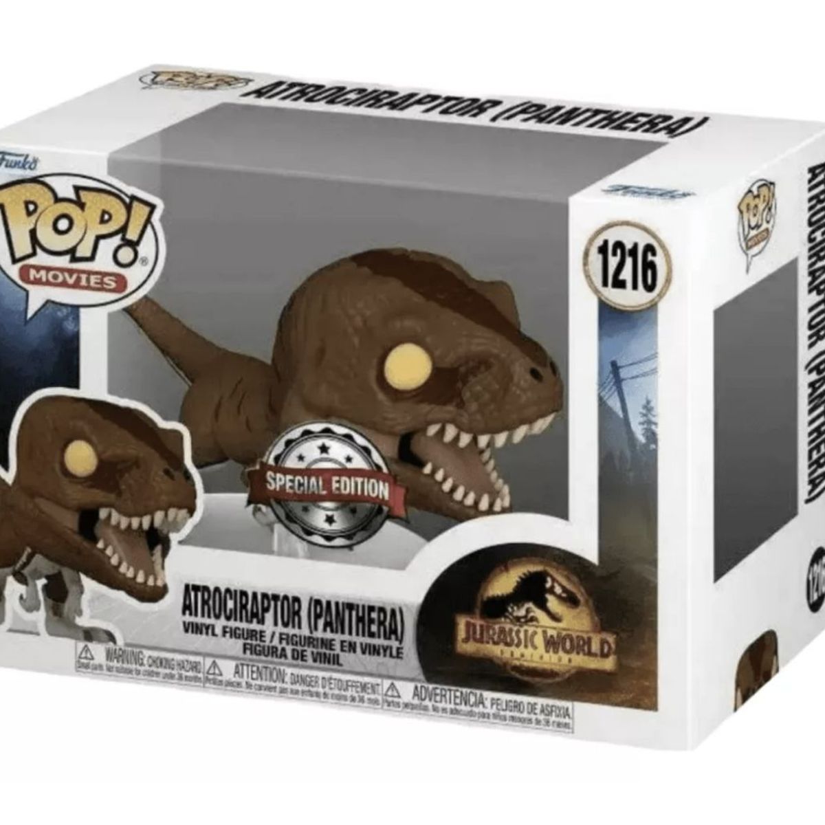 FUNKO - Atrociraptor Panthera Funko Pop 1216 Jurassic World