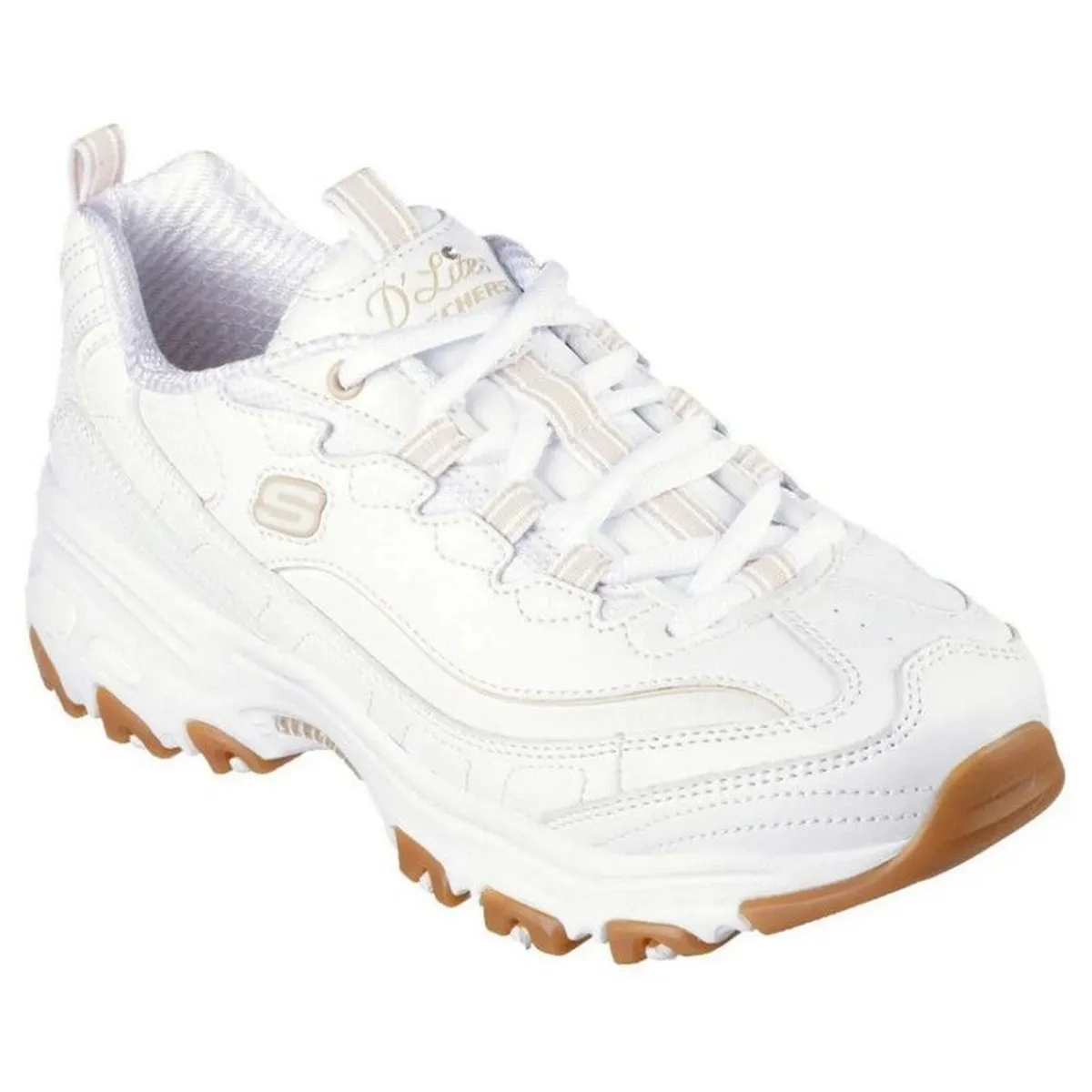 SKECHERS - Zapatilla Skechers D´ Lites 149807-WHT para Mujer