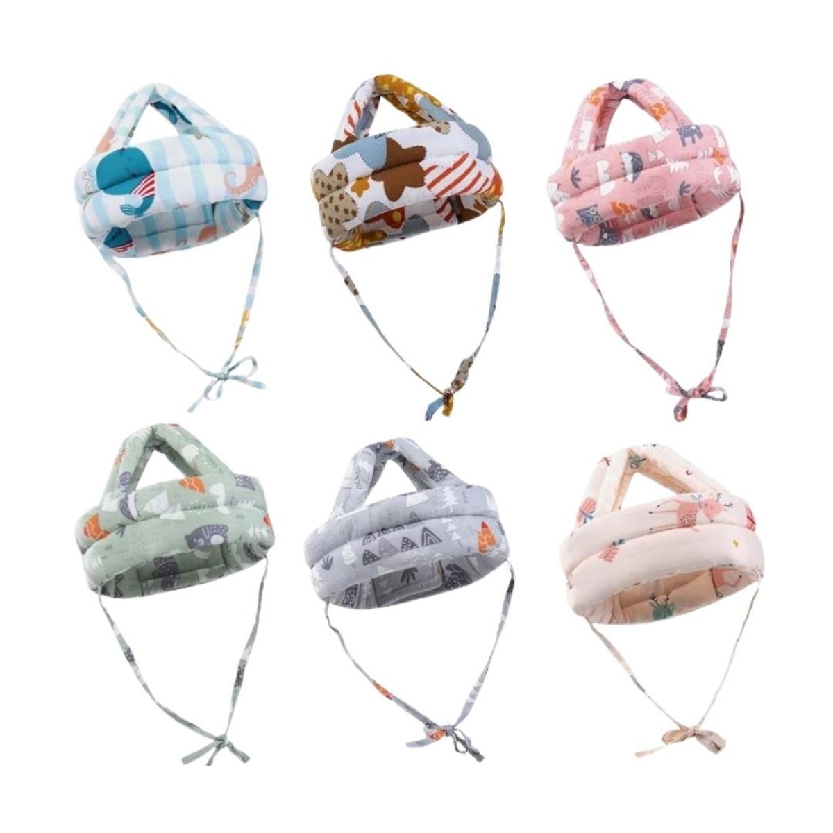 GENERICO - Gorro Protector Anticaída Para Bebés - Niña