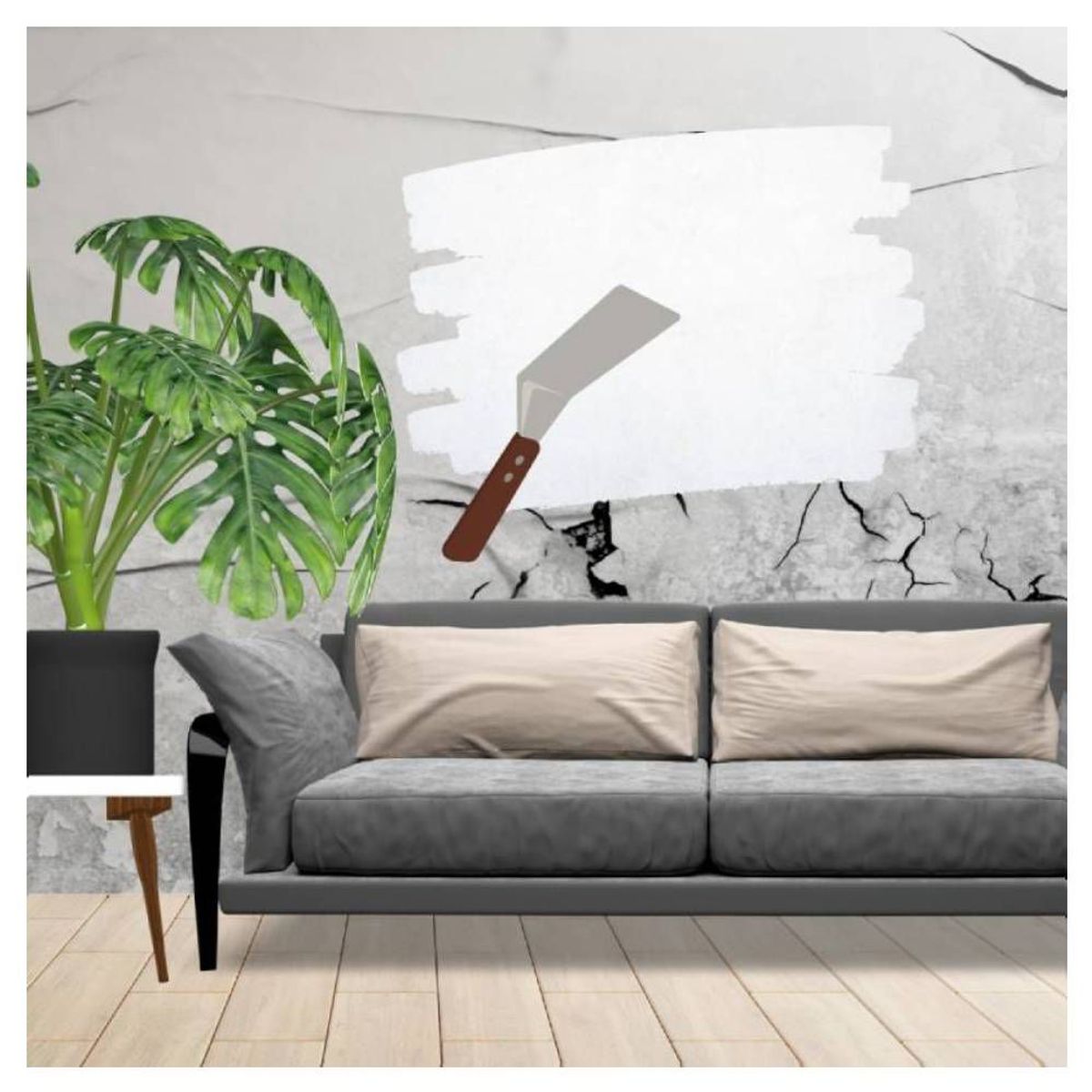 SIKA - Revestimiento anti salitre Sikalastic® 200 Sellamuro PE Blanco 1Kg