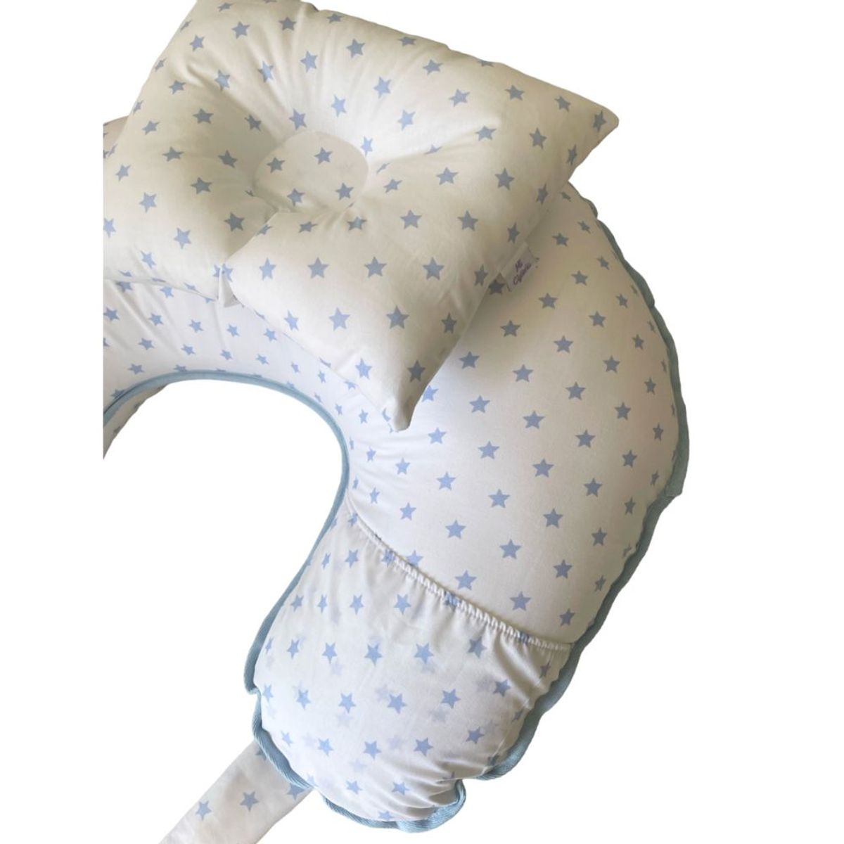 GENERICO - Almohada de Lactancia Estrella Celeste Mi Cigueña