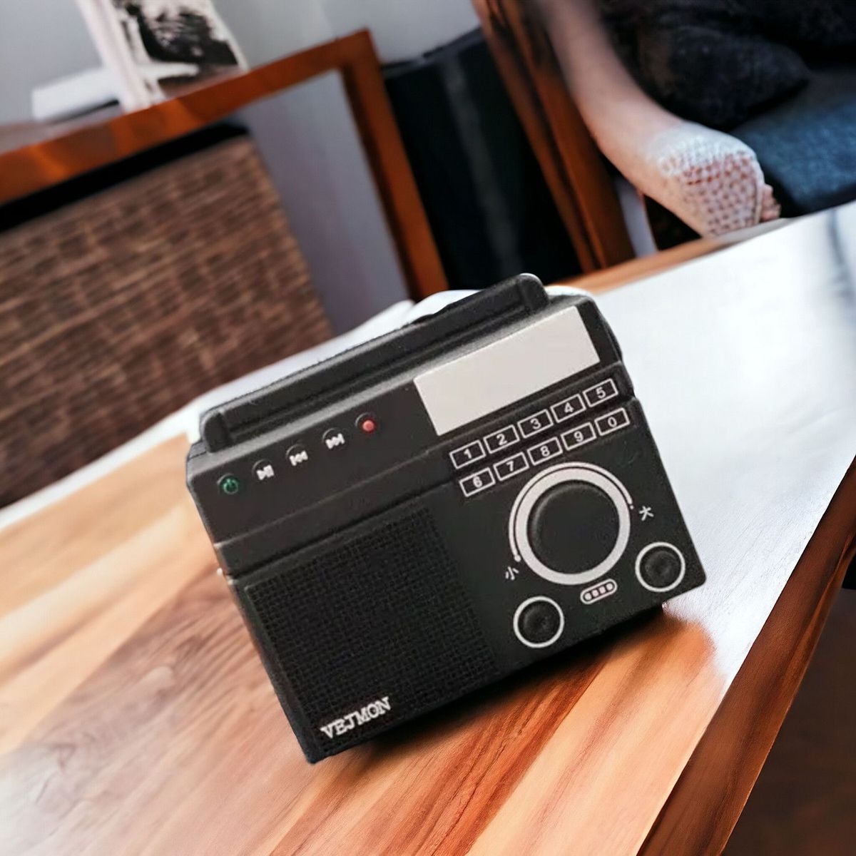 IMPORTADO MC - CASE PARA AIRPODS PRO DISEÑO -RADIO NEGO