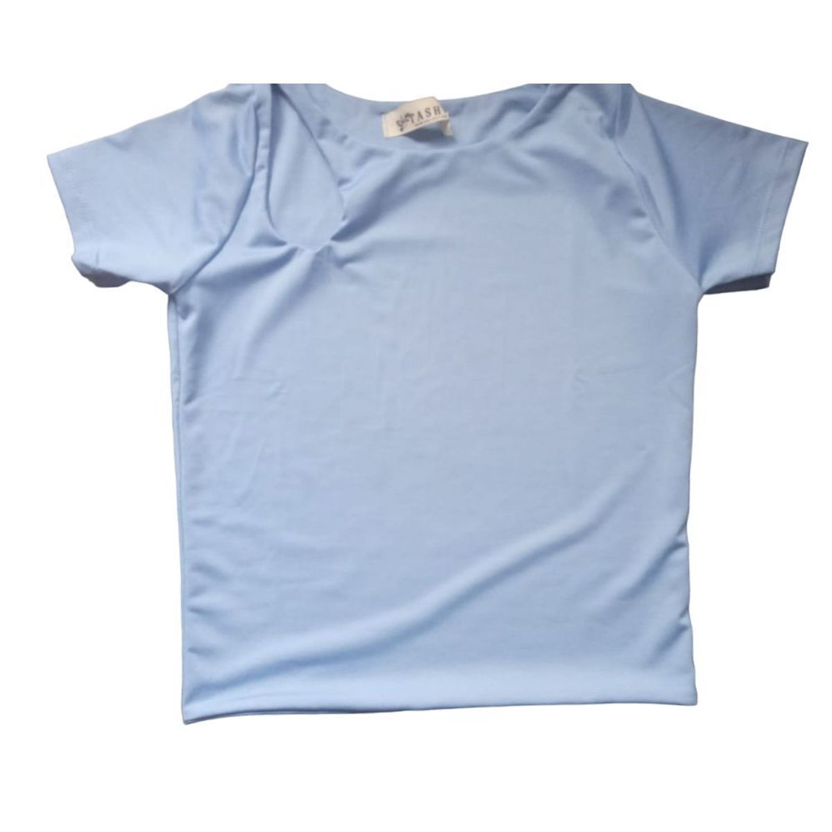 GENERICO - Polo Crop Top Suplex Casual para Mujer