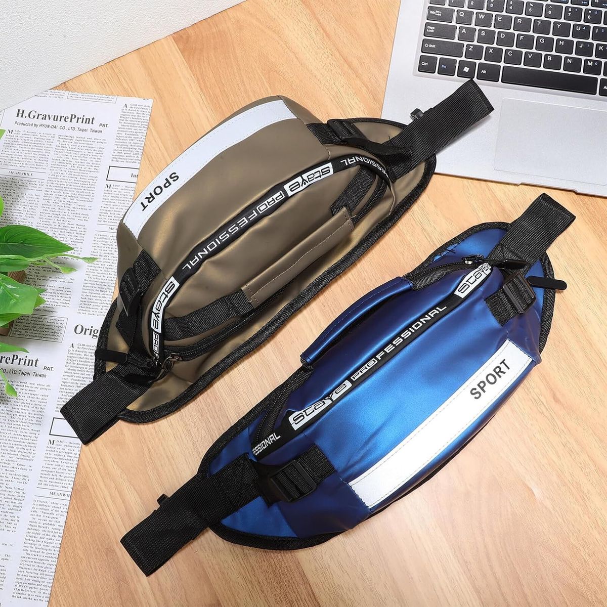 INSPIRA MARKET - Canguro Riñonera Coreana Morral Cinturón Antirrobo Sport Multiusos