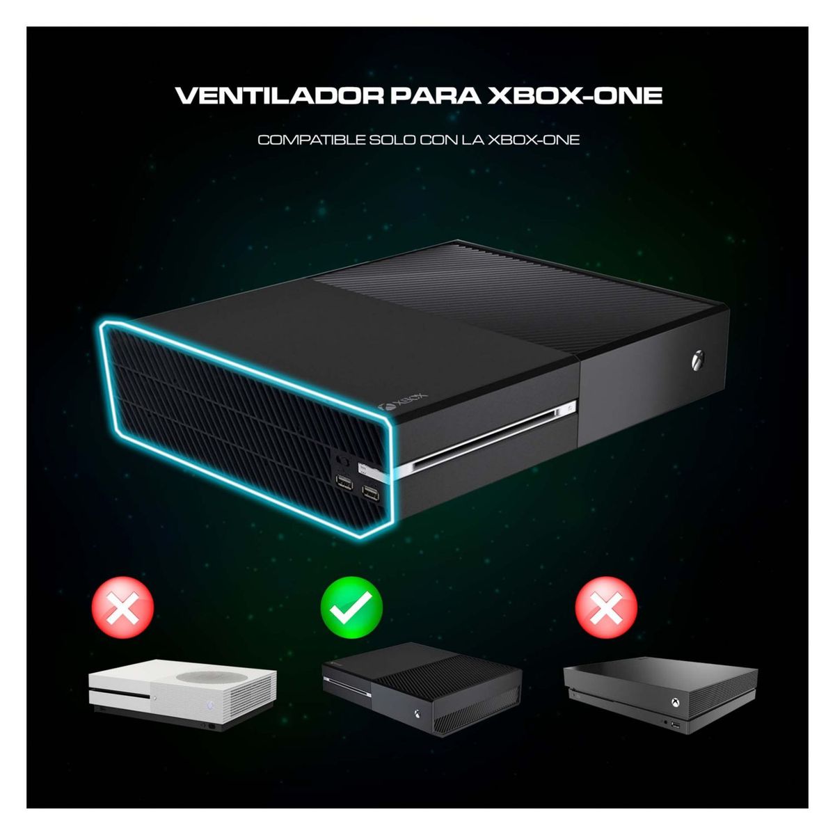 DOBE - Cooler Para Xbox One Ventilador Xbox One