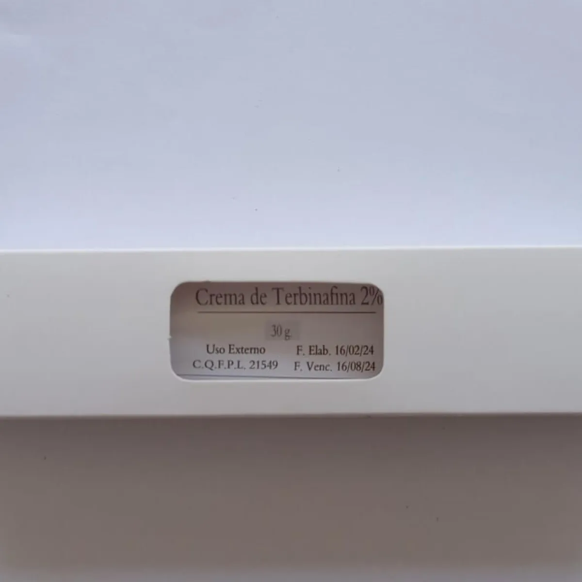 GENERICO - CREMA DE TERBINAFINA 2%