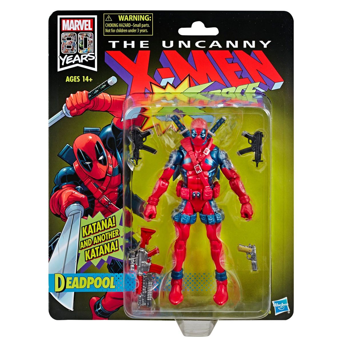 MARVEL - Figura de Acción Deadpool 80th Marvel Legends
