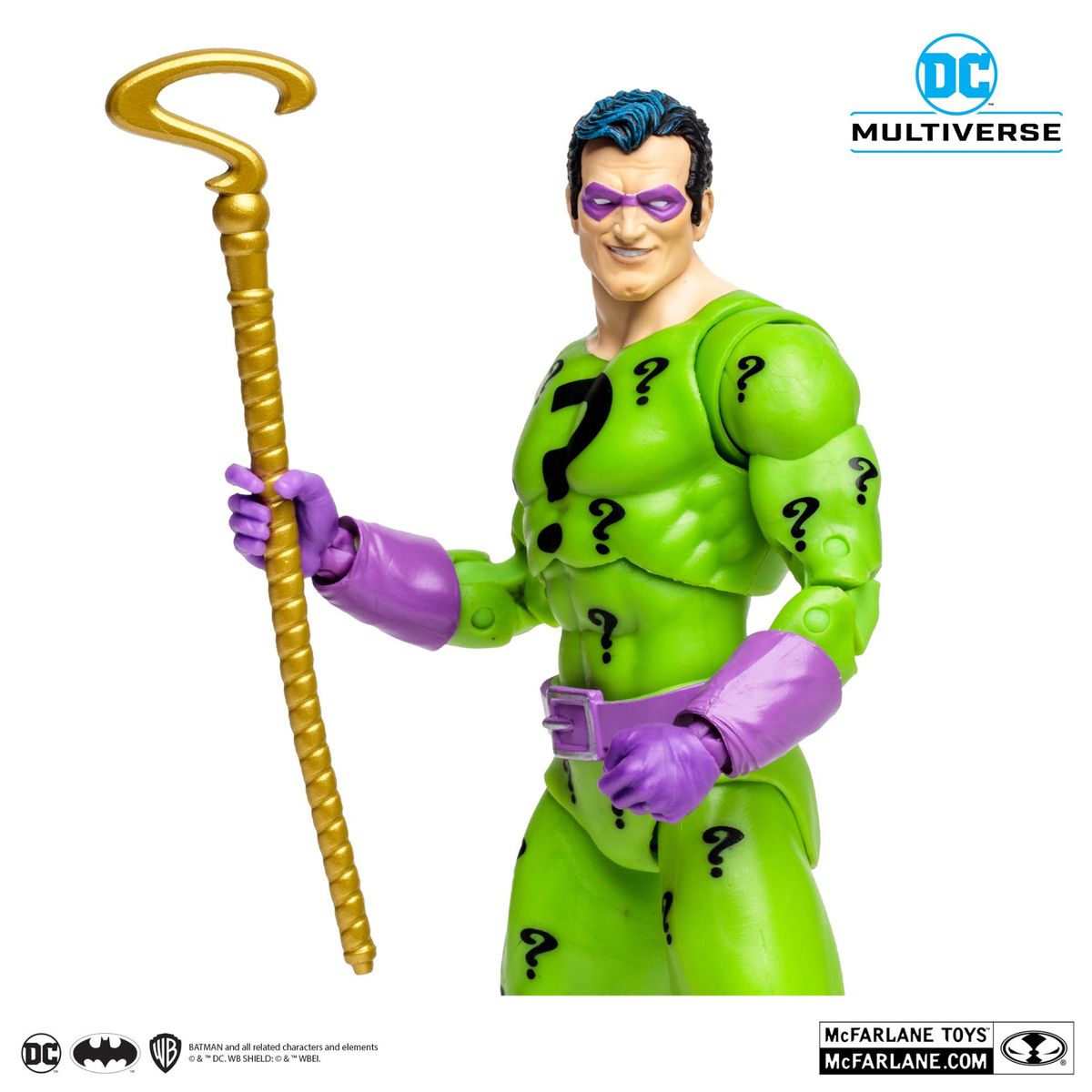MCFARLANE - Figura de Accion The Riddler DC Classic DC Multiverse
