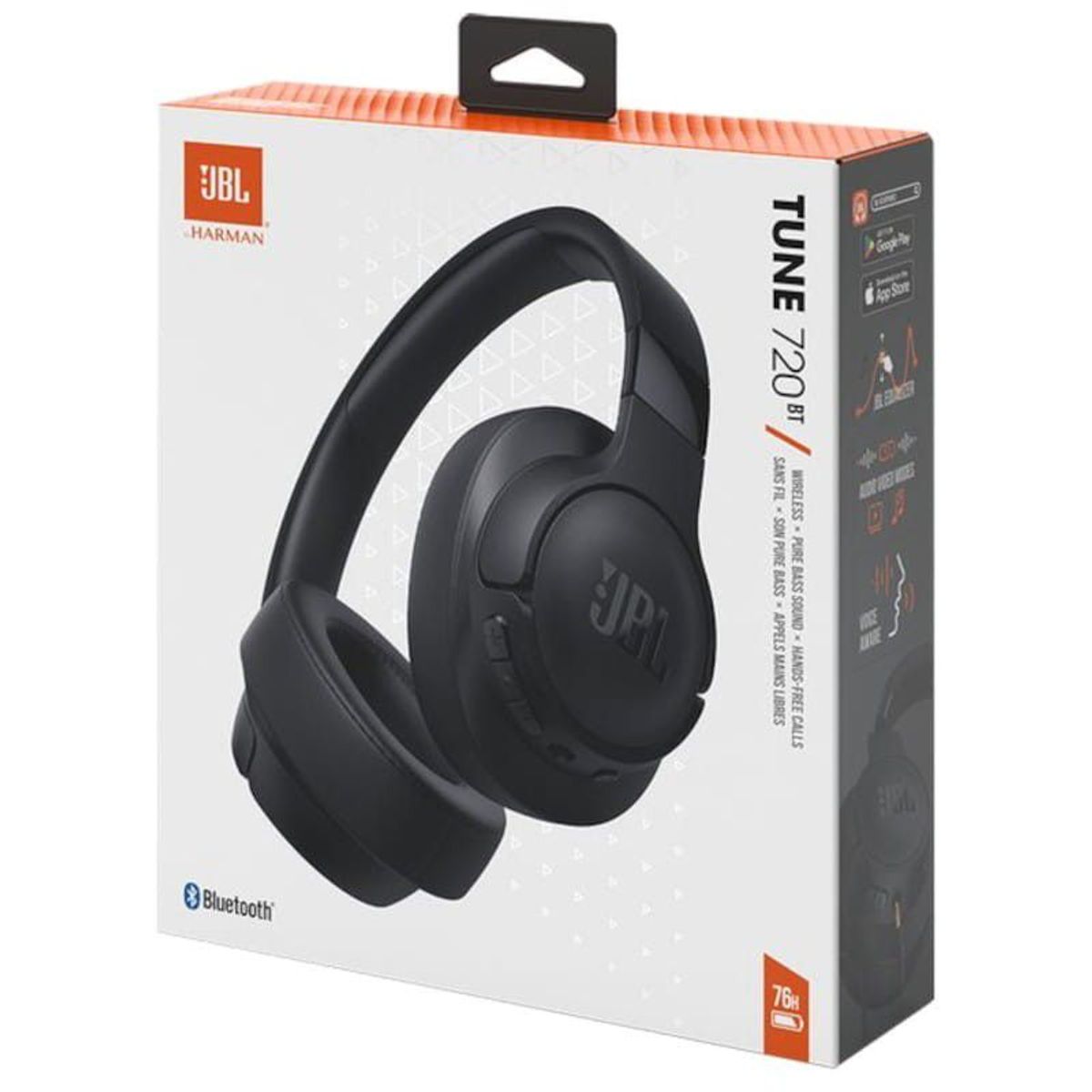 JBL - AUDIFINO JBL TUNE 720 BT NEGRO
